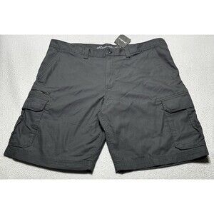Eddie Bauer Cargo Shorts Mens 40 Versatrex 10" Hiking Work Utility Outdoors NWT
